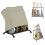 Guitar Stand Cover Aerated Design White 3