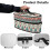 Bow Tree Pattern Steamer Oganizer Irons Accessories Durable & Protective Carrying Case Durable & Protective Organizer, Case Only 5