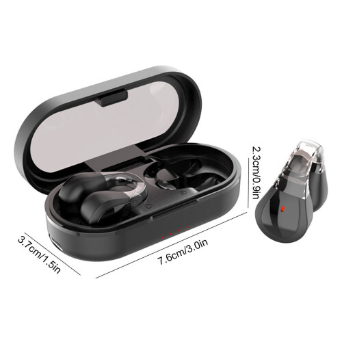 Open Ear Clip Wireless Earbuds Bluetooth 5.4 with Mic 2