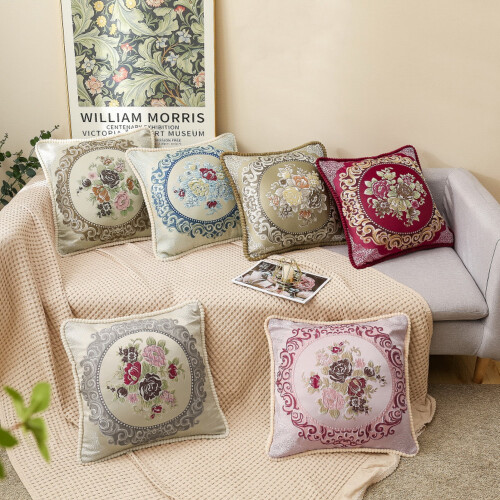 Polyester pillow case with zipper 45x45 cm 1
