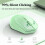 Bluetooth 5.2 Mouse 2.4G Wireless Mouse Dual-Mode Silent Mouse Rechargeable Gaming Mouse 1600DPI For Laptop Computer Win Mac OS 4