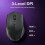 Bluetooth 5.2 Mouse 2.4G Wireless Mouse Dual-Mode Silent Mouse Rechargeable Gaming Mouse 1600DPI For Laptop Computer Win Mac OS 5