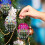 Christmas Tree Pendant for Car Mirror Acrylic Black 1pc 7