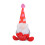 Valentine's Day Gnome Doll Peach Heart Faceless Romantic 2