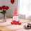 Valentine's Day Gnome Doll Peach Heart Faceless Romantic 6