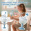 Goblet Cup with Lid Green Leak-Proof Sippy Cup for Kids 3