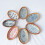 Pretyzoom Obsttablett aus Rattan, elegant, für Wohnzimmer, 1 Set 6
