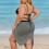 Women's Spaghetti Strap Wrap Dress Lightweight Beach 3
