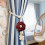 Camellia Pearl Curtain Tiebacks Adjustable Braided Rope 2 4