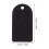 Mini Chalkboard Tags Wooden Double-Sided 50 Sets 3