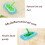 Reusable Mop Pads, Washable Microfiber Chenille Mop Replacement Covers for Multi Floor Surface Wet & Dry Cleaning 3