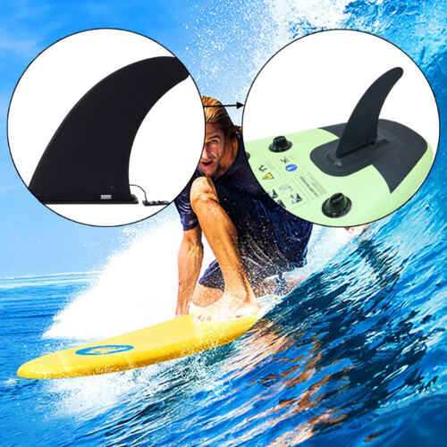 9" Tail Inflatable Paddle Fin Replacement, No Tools Required To Install 1