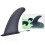 9" Tail Inflatable Paddle Fin Replacement, No Tools Required To Install 5