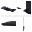 9" Tail Inflatable Paddle Fin Replacement, No Tools Required To Install 6