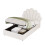 3ft Single Upholstered Hydraulic Bed with Adjustable Chic Petal Headboard 7