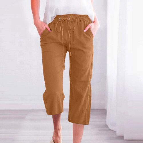 Γυναικεία Plus Size Εκκαθάριση Κάτω των 10 Γυναικεία Τζιν με Ίσια Μέση, Εσωτερική Ραφή 1