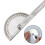 0-180 Round Head Protractor Angle Finder Ruler Angle Protractor Easy to Use 7