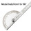 Round Head Protractor Angle Finder 0-180 8
