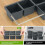 Ice Tray Combo Food-Grade 3 Pack Large Sphere and Cube 4