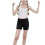 Σορτς ποδηλασίας για κορίτσια με ψηλή μέση, έλεγχο κοιλιάς, γιόγκα, βόλεϊ, 6