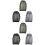 6Pcs Quick-Drying Beekeeping Hats with Insect Net Assorted Color Pack 5