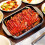 4pcs Stainless Steel Baking Pans Set (2 Deep Dishes + 2 Handle-Lid Rectangular Pans), 6L, 16.14", Dishwasher Safe 6
