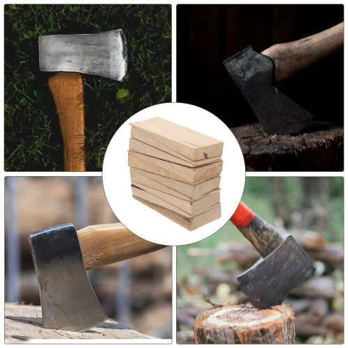 10pcs Axe Wedge Triangle Handle Wedges Hammer Replacement Wooden Axe Handle Wedges Hammer Accessory 2