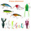 383Pcs Fishing Lure Kit Soft Baits Set Multi-Function Fishing Gear Layer 7