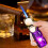 Transparent dice lighter LED multicolor butane flame 4