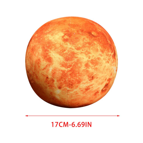 Faux Celestial Pillow Toy – Soft,Round Educational Plush For Kids 2