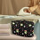 Christmas Frog Bandian Pattern Protective Travel Iron Storage Case Polyester Lightweight with Handle and Zipper, Bag Only 2