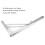 Sturdy Folding Shelf Bracket Set Stainless Steel Heavy Load Capacity Wall Mountable Adjustable Height Corrosion Resistant Space Saving Hinge Function 8