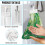 Marble Stripes Hand Towels 3 Pcs Fast-Drying Lightweight 6