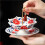 Ceramic Umbrella Shape Tea Strainer, Creative Gongfu Tea Filter 4