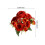 Bouquet di rose artificiali in seta, 5 teste, per casa e ufficio. 2