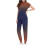 Women's Solid Scrubs Set Brown L 2
