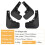 Bavettes de protection de roues en ABS pour BYD Seagull 2023 5