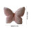 Butterfly Shaped Plush Throw Pillow 18x18 Inch 3