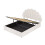 4ft6 Double Upholstered Hydraulic Bed with Adjustable Chic Petal Headboard 4