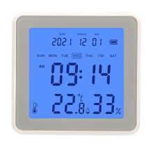 3.2in WiFi Smart Temp&Humidity Sensor, Low Power, ABS, 84x80x20mm