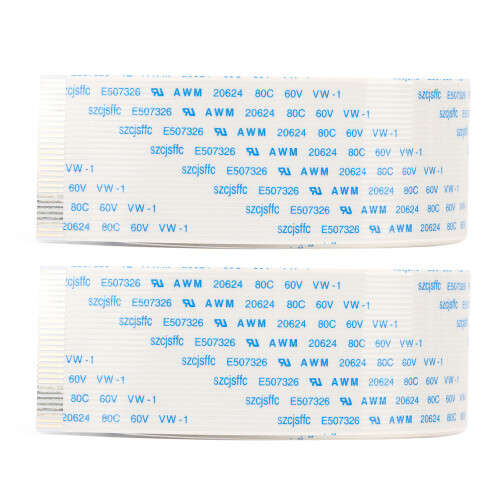 Soft And Thin Compact Design Printer Electronics Compatible Flexible Ribbon Cable Durable Cable Wide Application Good Flexibility Fast Data Transfer 1