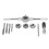 Automotive Threading Tools Set, Reengineering Fasteners With High Strength Material Tap And Die Set Smooth And Efficient Use Multi Functional 2