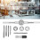 Automotive Threading Tools Set, Reengineering Fasteners With High Strength Material Tap And Die Set Smooth And Efficient Use Multi Functional 8