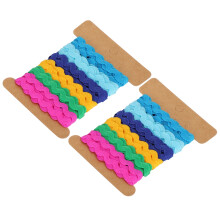 2Pcs 8mm Color Zigzag Ribbon DIY Hair Accessories & Gift Wrap Decoration