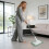 Lazy Mop Wet & Dry – Χωρίς Πλύσιμο, Επαναχρησιμοποιούμενα Πανιά, Μίνι Σφουγγαρίστρα με 3