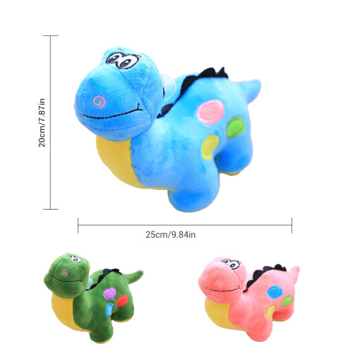 Soft Crystal Dinosaur Plush Toy 1