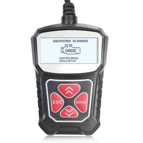 Auto-Diagnose-Scanner LCD-Display, 7 Sprachen, Tragbar, 15x8x5cm 2