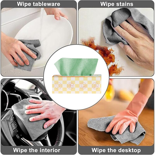 Thickened Washable Kitchen Cloths 20 pcs 2