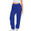 Meresysid Damen-Freizeithose mit elastischem Schnürverschluss, einfarbig, Sport, Blau 5
