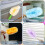 150 count Duster Refills Compatible with Dusters Disposable Replacement Thickened with 1 Handle for Cleaning, Office (Yellow,Blue,Orange,Purple) 4